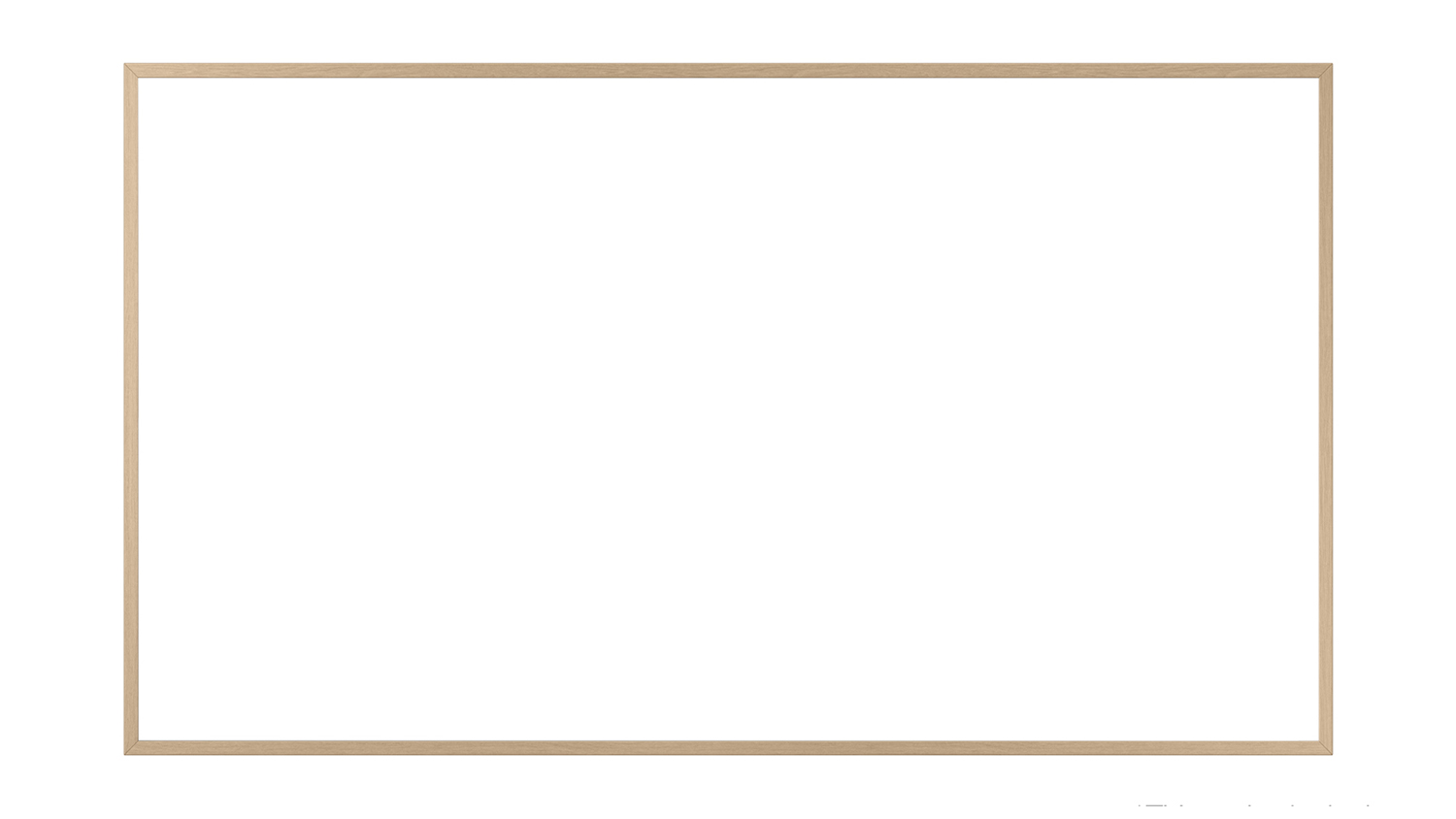 Samsung 43" Modern Frame Bezel for 43LS03A/B/D TV - Teak (VG-SCFA43TKBRU)