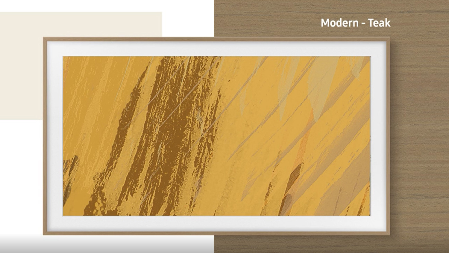 Samsung 43" Modern Frame Bezel for 43LS03A/B/D TV - Teak (VG-SCFA43TKBRU)