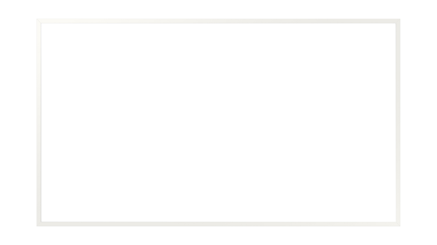 Samsung 50" Modern Frame Bezel for 50LS03A/B/D TV - White (VG-SCFA50WTBRU)