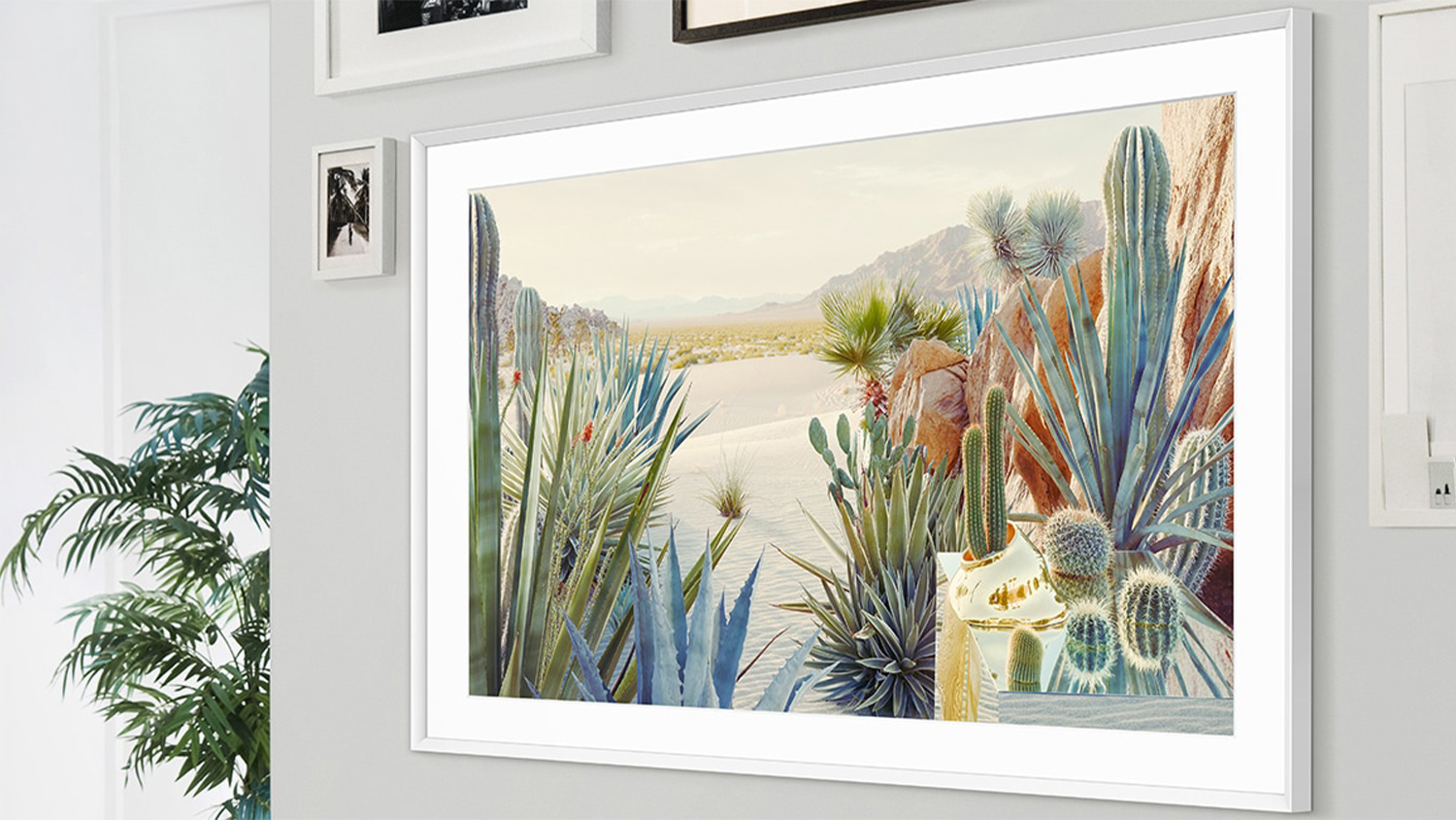 Samsung 55" Bevelled Frame Bezel for 55LS03A/B/D TV - Bevelled White (VG-SCFA55WTCRU)