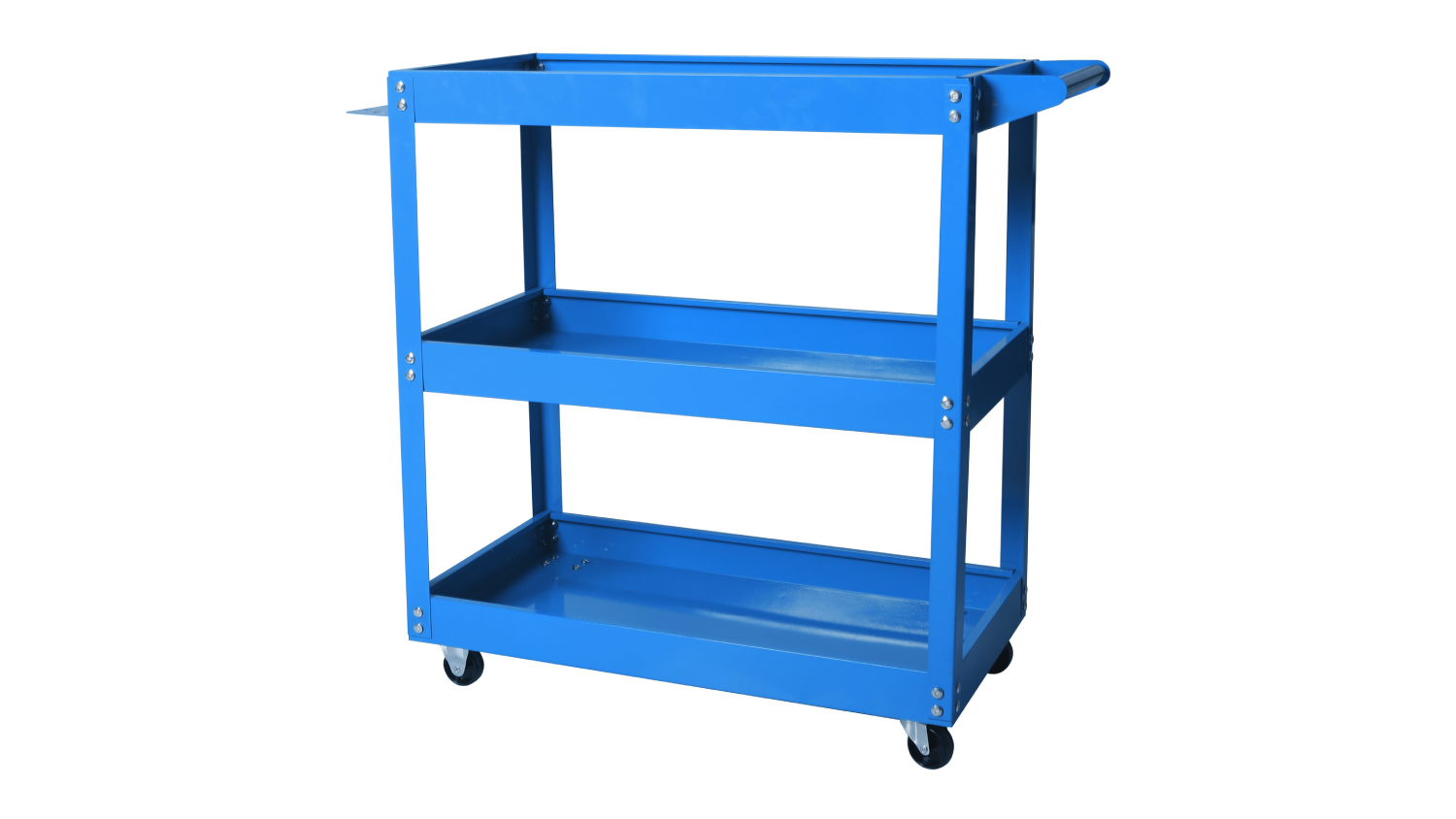 Traderight 3 Tier Garage Workshop Cart - Blue