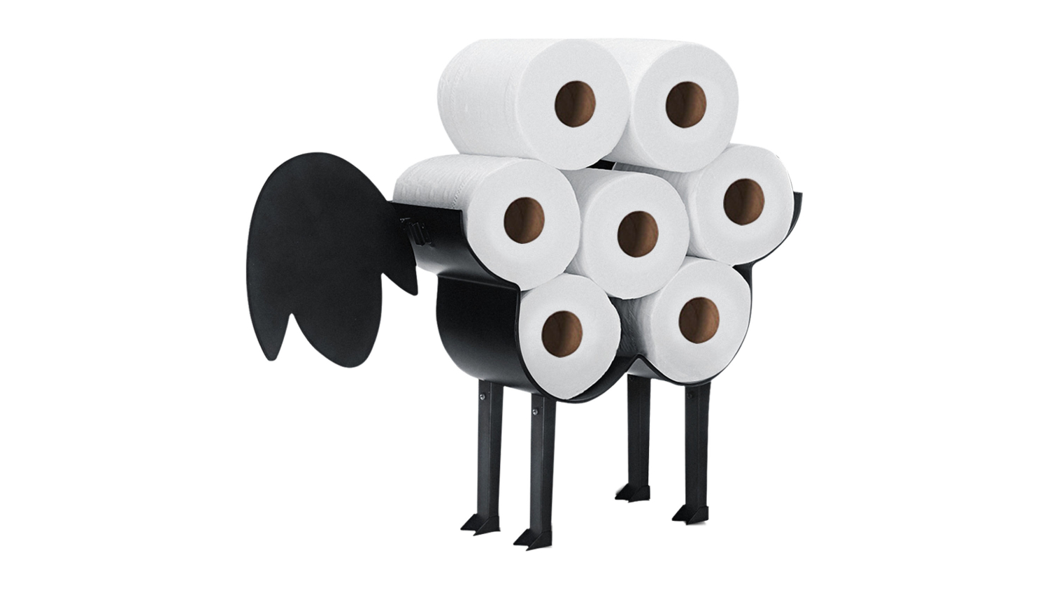 Traderight Metal Bathroom Toilet Roll Storage - Sheep