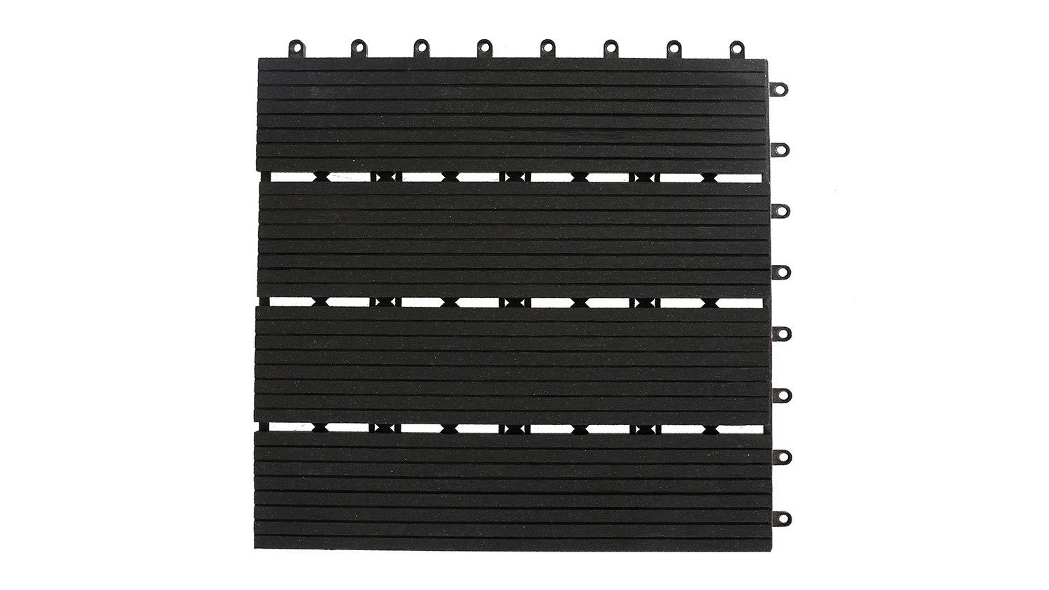 Marlow Patio Deck Tile Pack 30 x 30cm 10pcs. - Grey