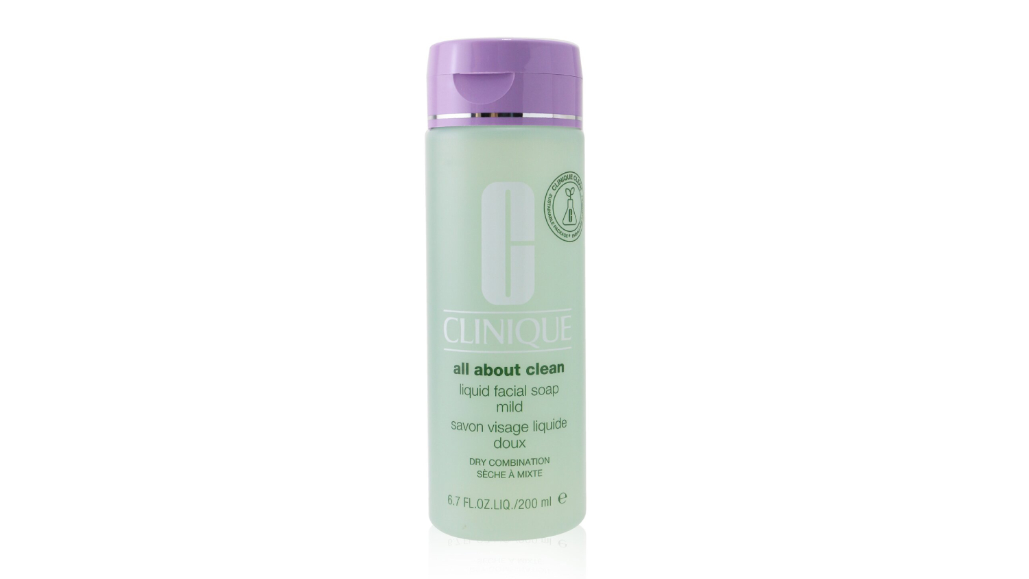 Clinique All About Clean Liquid Facial Soap Mild - Dry Combination Skin - 200ml/6.7oz