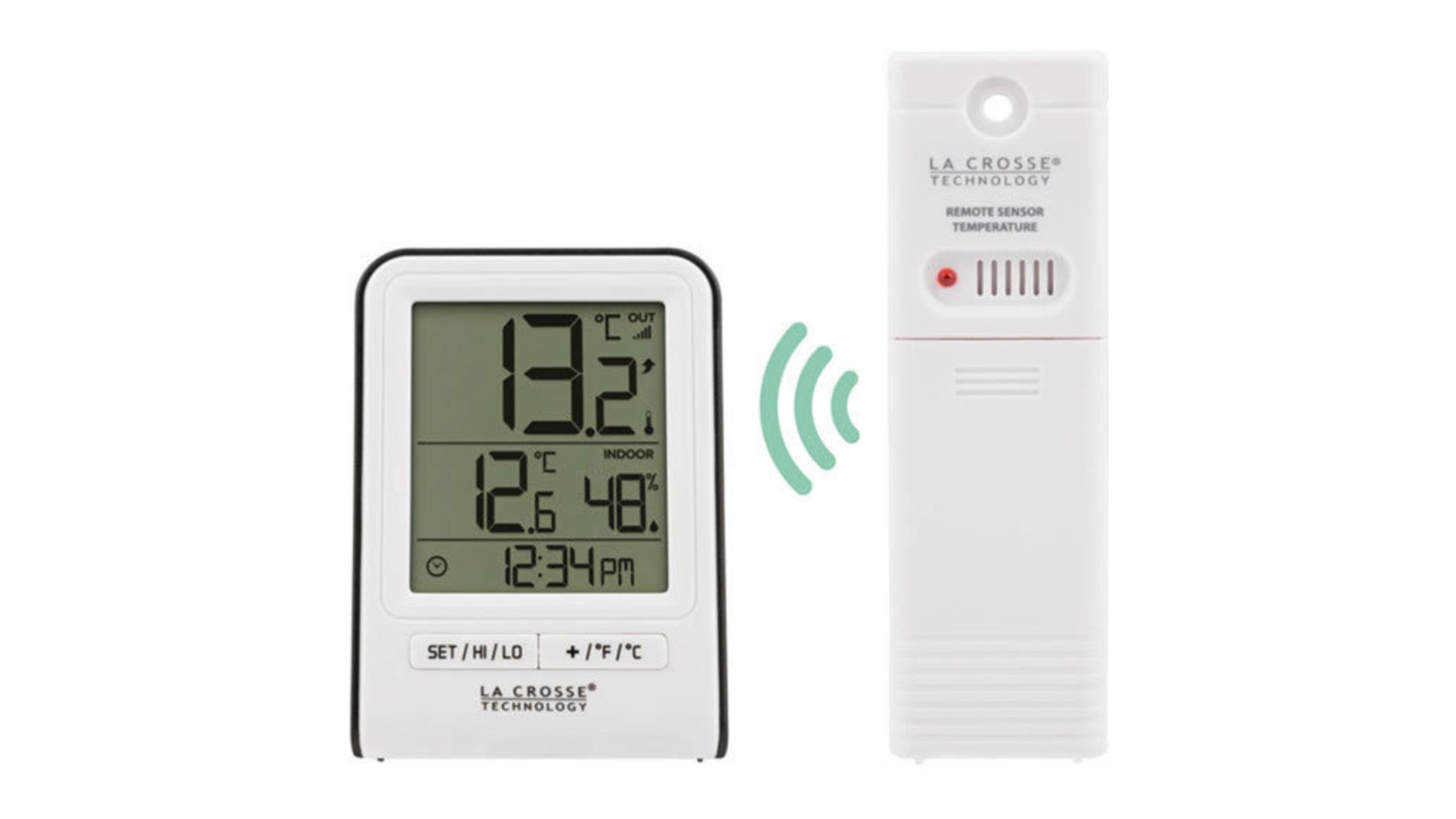 La Crosse Wireless Weather Station and Indoor Monitor - White