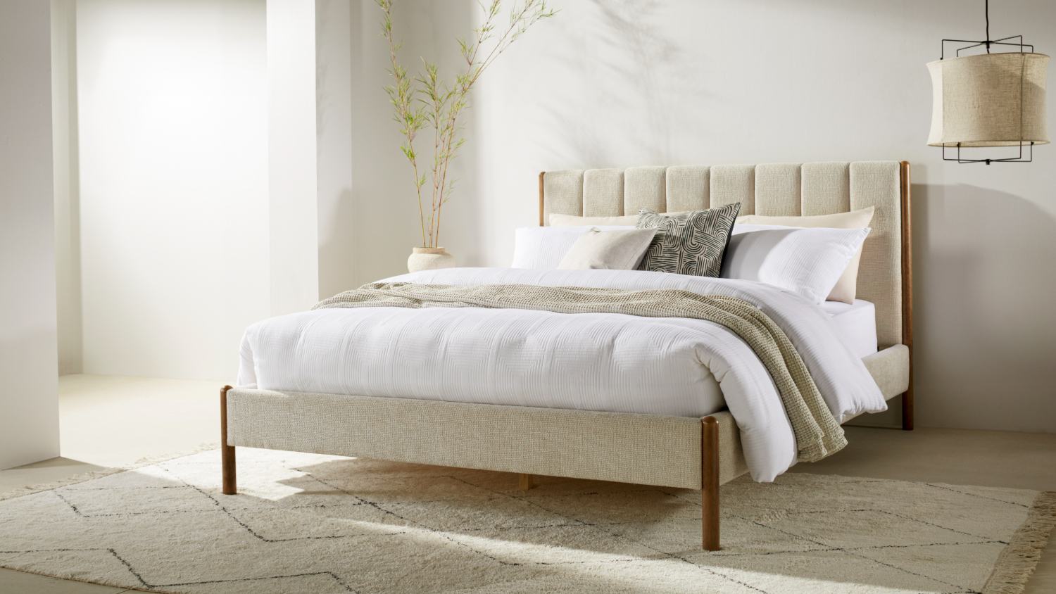 Benton Super King Fabric Bed Frame
