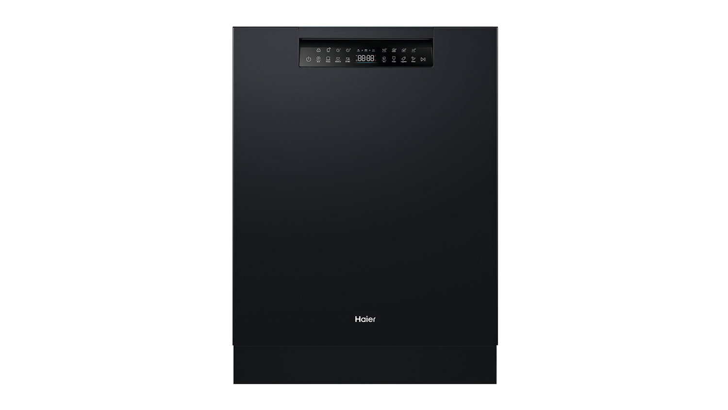 Haier 15 Place Setting Dishwasher - Built-Under with 8 Programs - Black (600 Series/HDW15U3B1)