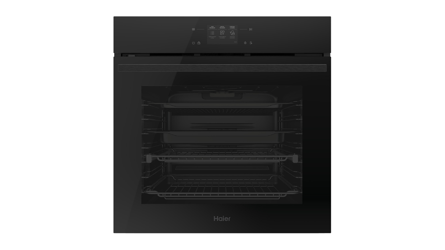 Haier 60cm Built-In Steam Oven with 20 Functions - Black (600 Series/HWO60S20TTPB5)