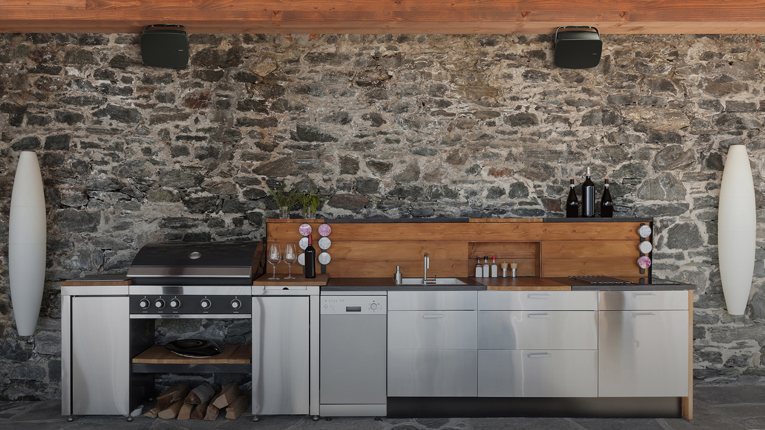 Klipsch RSM-525 260W 5.25" All Weather Outdoor Speaker - Pair/Black (RSM Series)