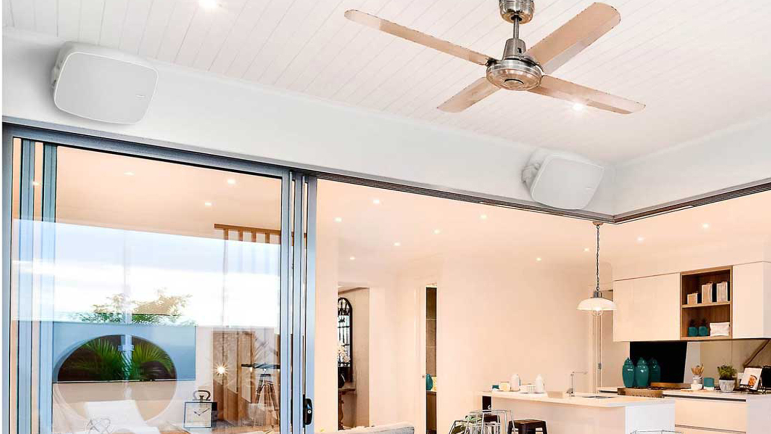 Klipsch RSM-525 260W 5.25" All Weather Outdoor Speaker - Pair/White (RSM Series)