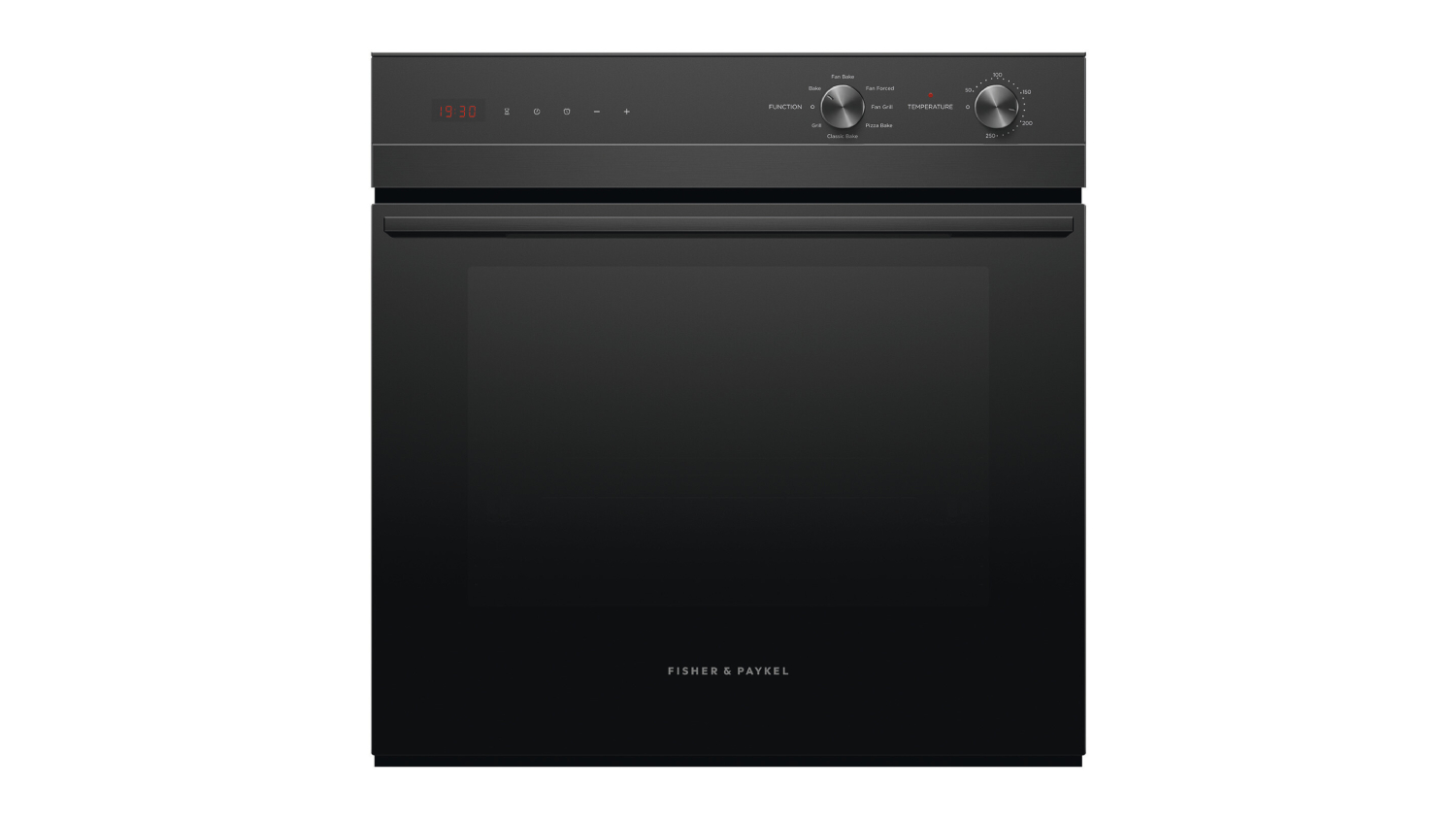 Fisher & Paykel 60cm Built-In Oven with 5 Functions - Black