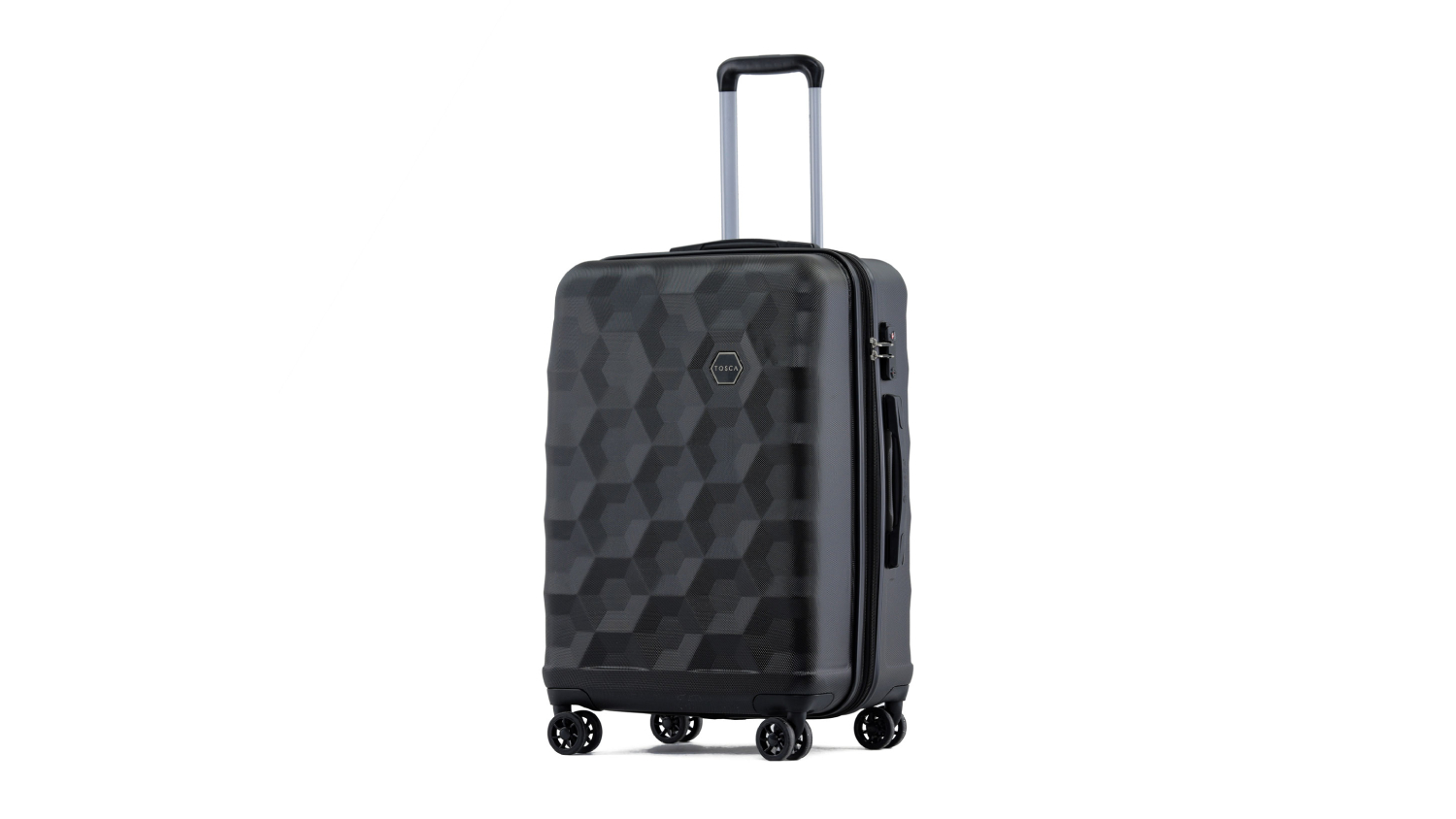 Tosca "Bahamas" Hardshell Suitcase 64cm - Black