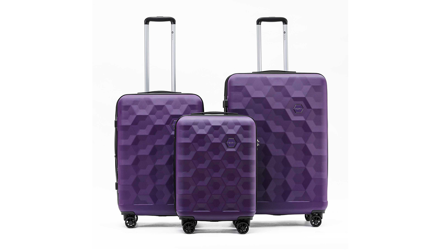 Tosca "Bahamas" Hardshell Suitcase 64cm - Purple