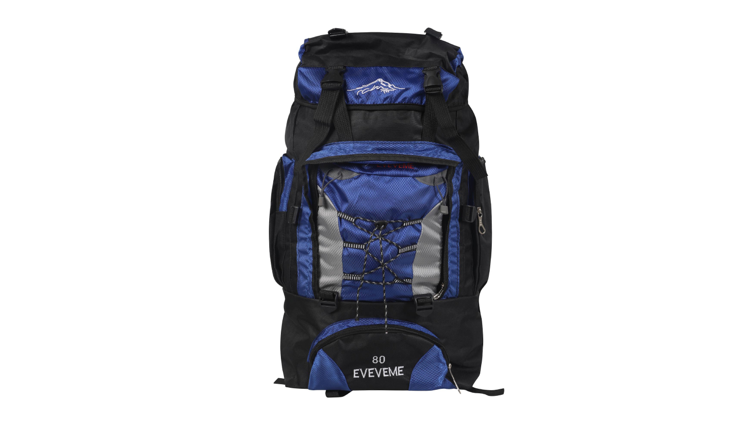 Slimbridge Tactical Hiking Backpack 80L - Cool Blue