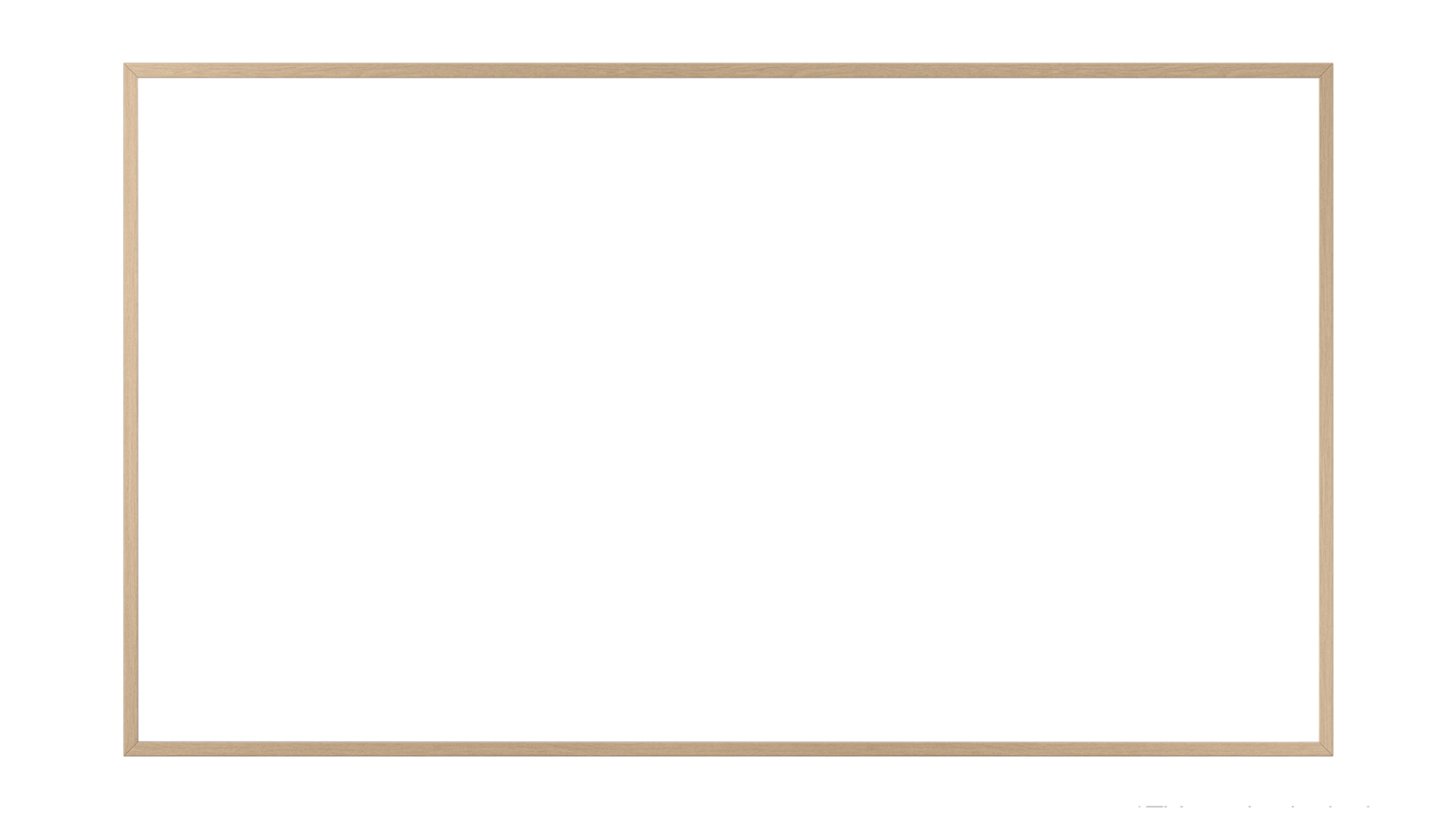 Samsung 85" Modern Frame Bezel for 85LS03A/B/D TV - Teak (VG-SCFA85TKBRU)