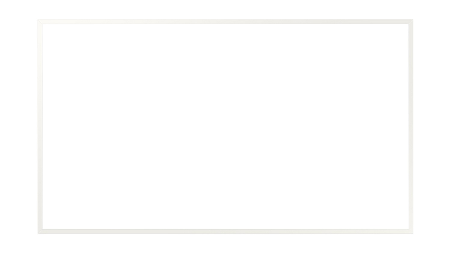 Samsung 85" Modern Frame Bezel for 85LS03A/B/D TV - White (VG-SCFA85WTBRU)