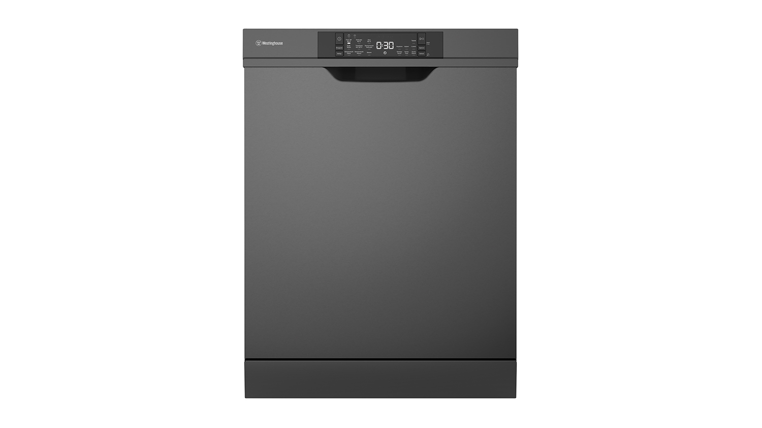 Westinghouse 15 Place Setting Built-Under Dishwasher - Dark Stainless Steel (WSU6608KXB)