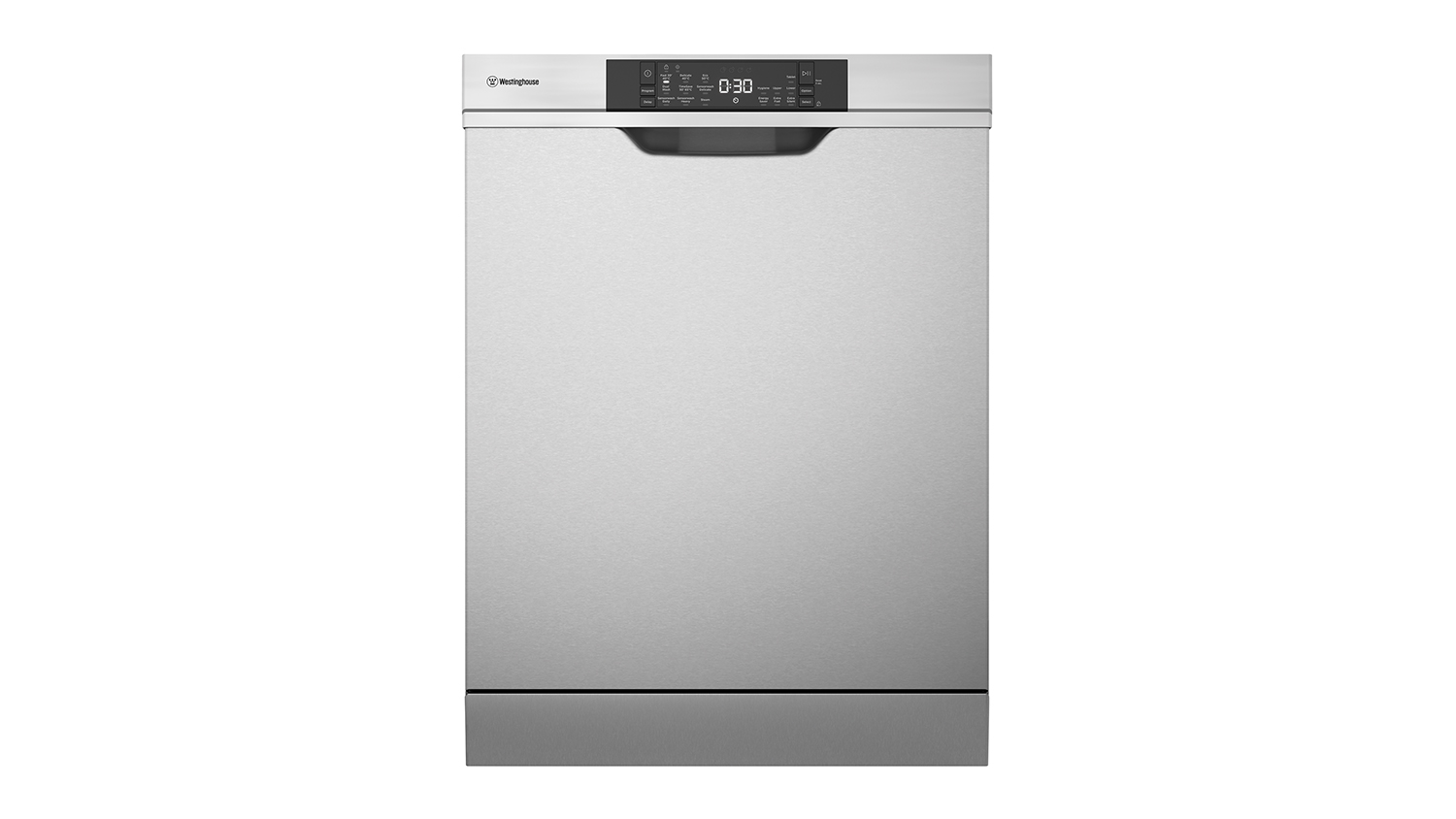 Westinghouse 15 Place Setting Dishwasher - Built-Under with 9 Programs - Stainless Steel (WSU6608XB)