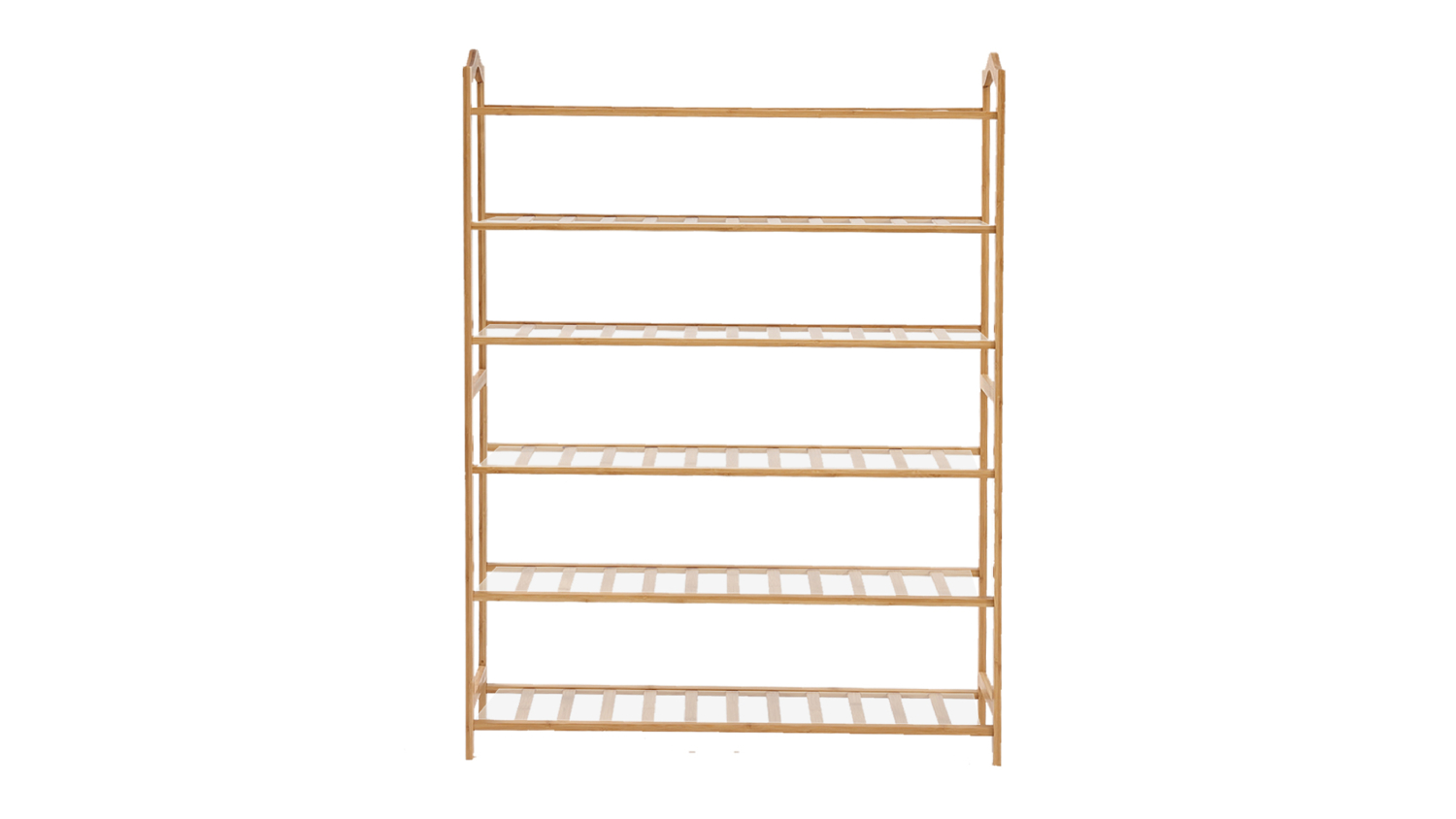 Levede 5 Tier Bamboo Shoe Rack 80cm