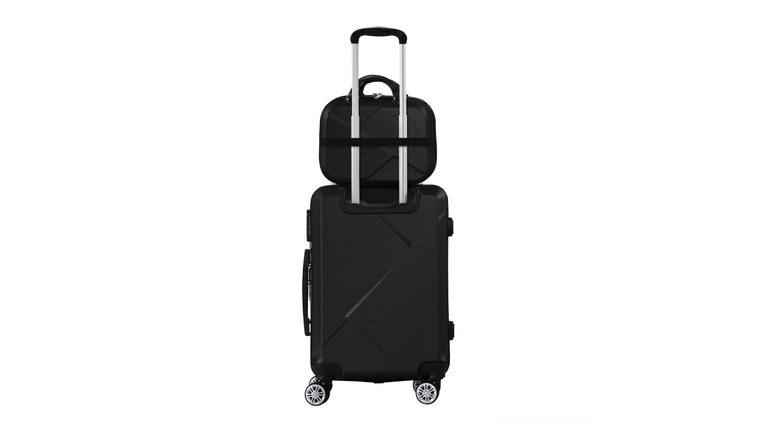 Slimbridge ABS Hard Luggage Case Set 30 - 60cm – Black