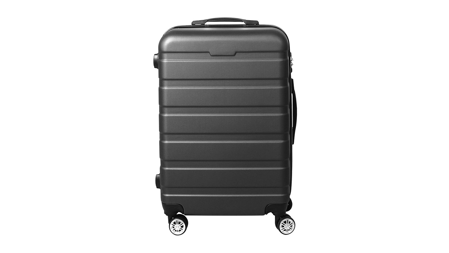 Slimbridge Carry-On Hard Luggage Case 50cm - Dark Grey
