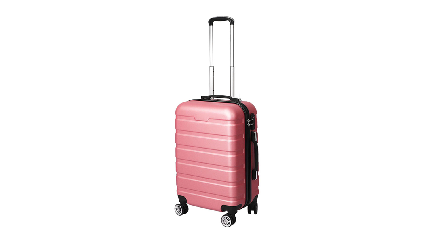 Slimbridge Carry-On Hard Luggage Case 50cm - Rose Gold