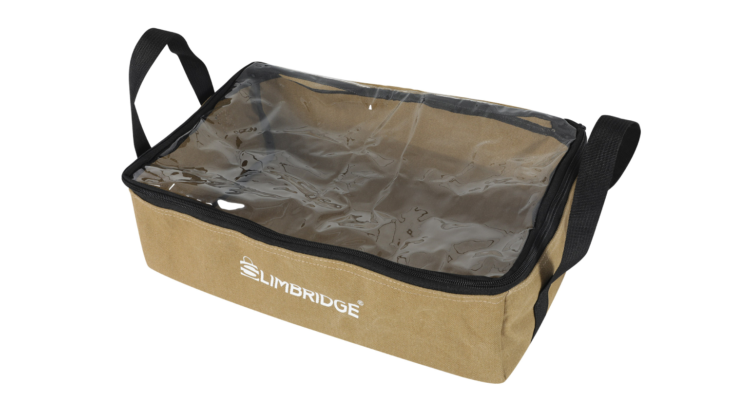 Slimbridge Compact Camping Storage Canvas Bags 3pcs. - Brown