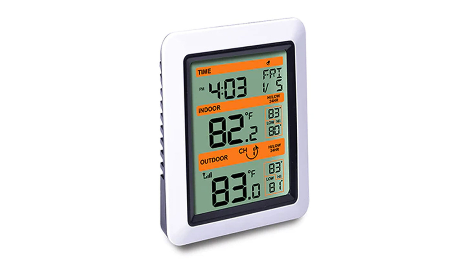 TESA Indoor and Outdoor Temperature Station with Clock, Date