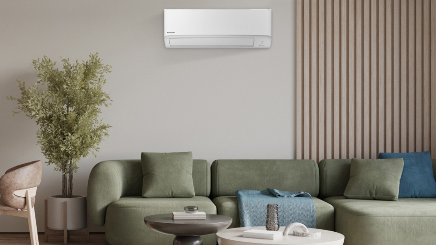 Panasonic Smart Heat Pump Air Conditioner Package - Wall Console - 4.0kW Heat | 3.5kW Cool - (Aero Series)
