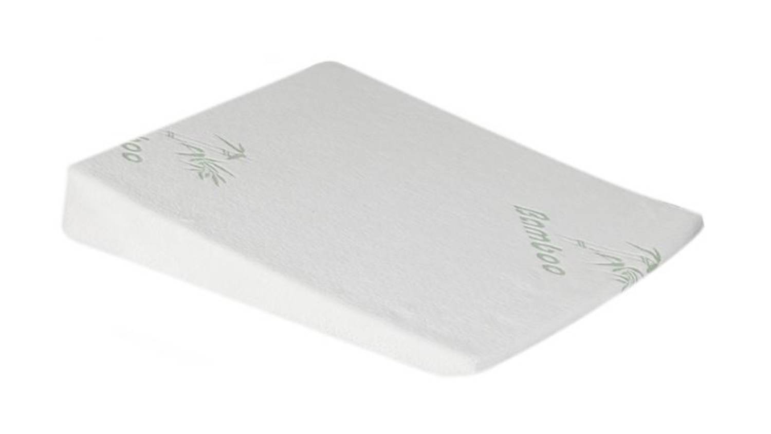 Dreamz Memory Foam Wedge Pillow 61 x 61 x 10cm - White