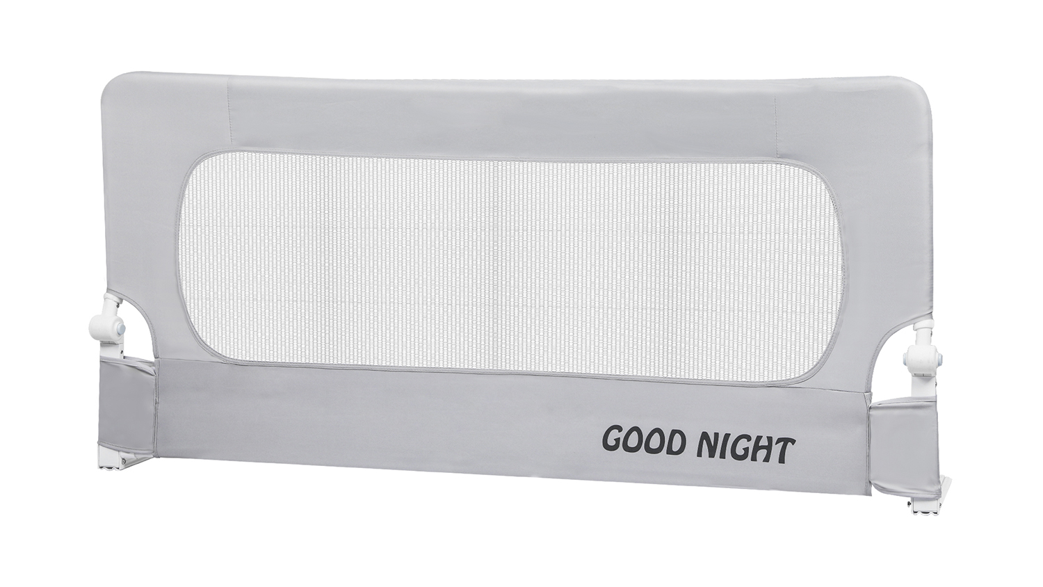 Bopeep Folding Mesh Bed Rail 1.5 x .7m - Grey