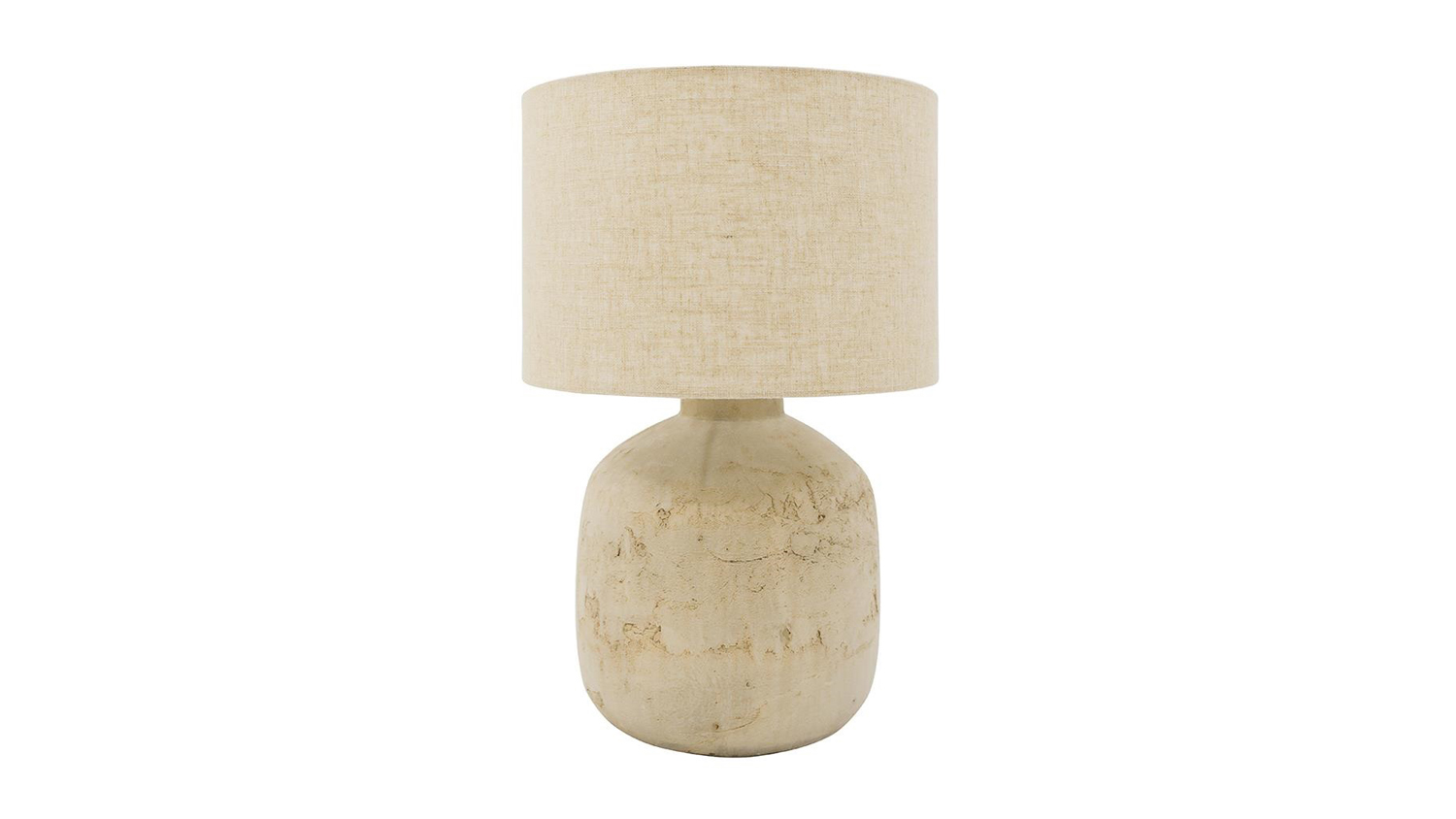 Adina 48cm Stone Terracotta Table Lamp