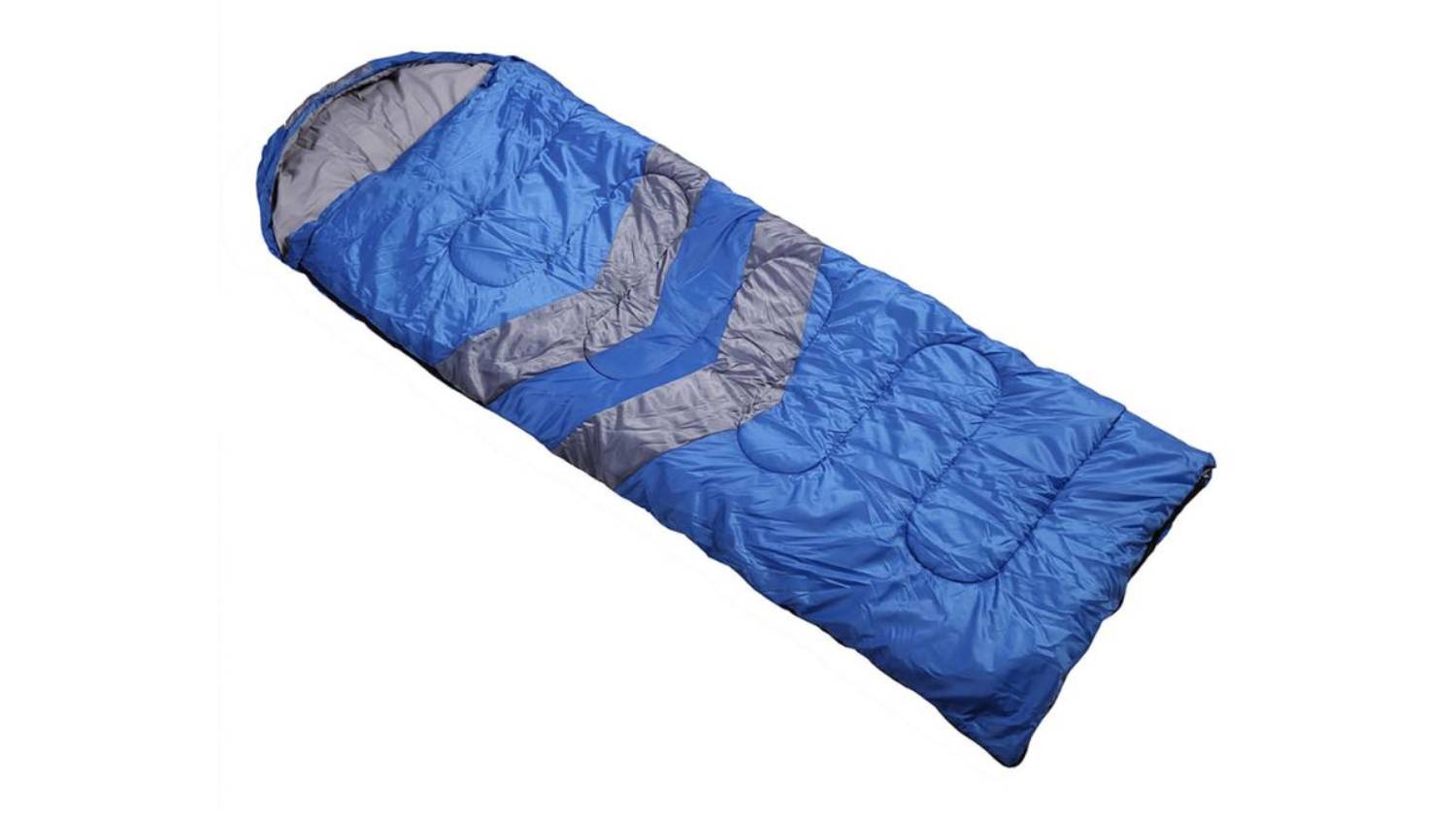 Mountview Cold Weather Sleeping Bag 216 x 74cm - Blue