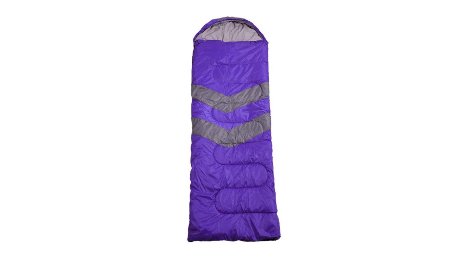 Mountview Cold Weather Sleeping Bag 216 x 74cm - Purple