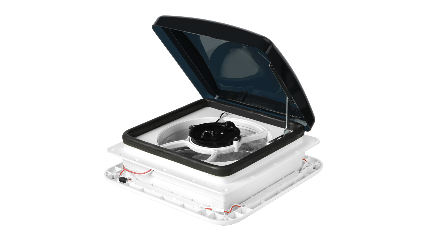 Manan Caravan Roof Vent Fan with Lights 36 x 36cm