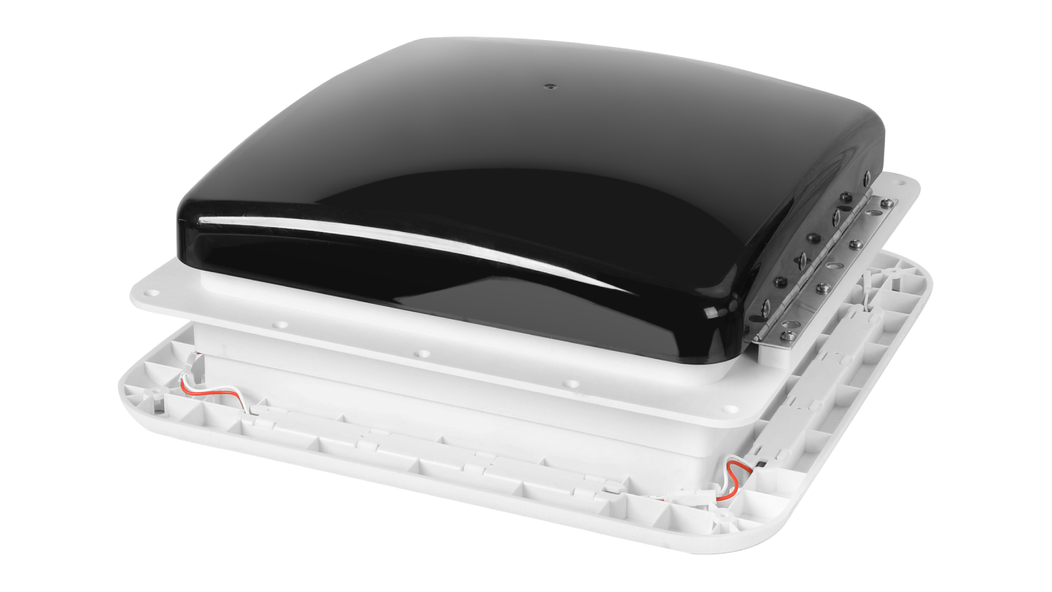 Manan Caravan Roof Vent Fan with Lights 36 x 36cm