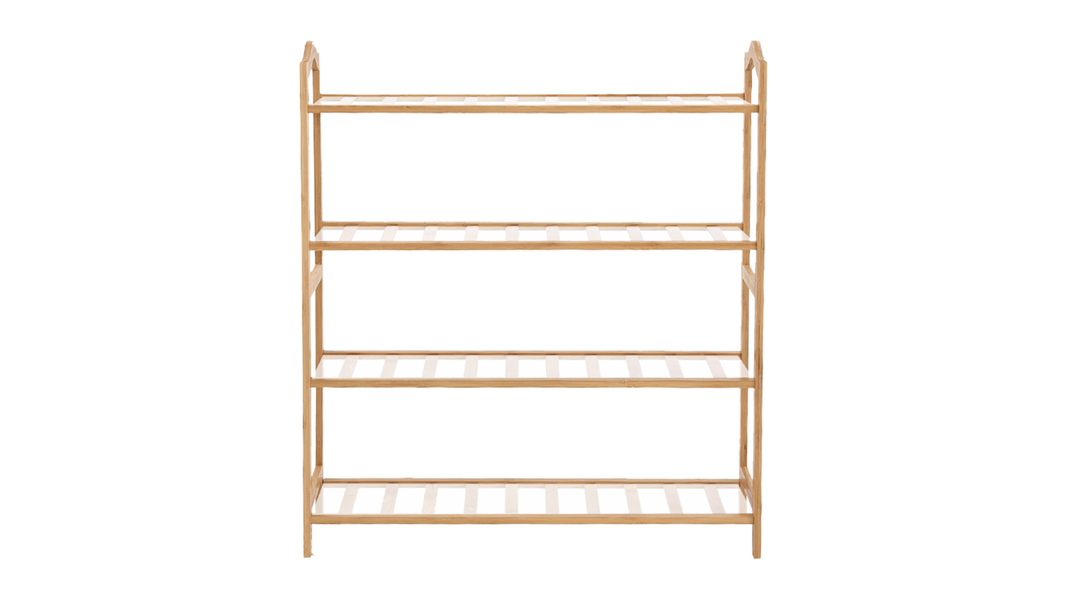 Levede 4 Tier Bamboo Shoe Rack 80cm