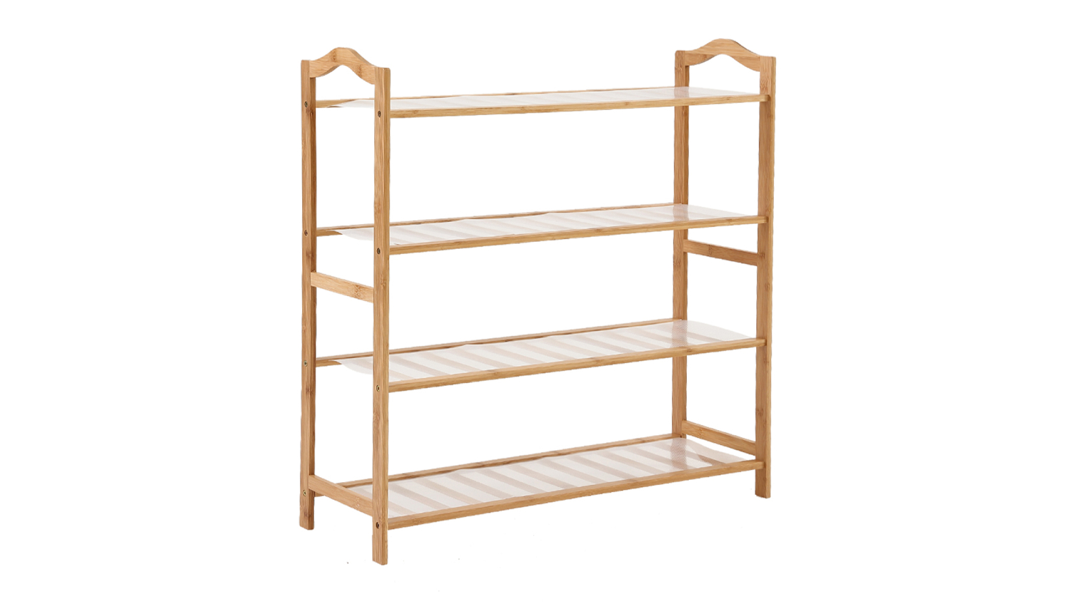 Levede 4 Tier Bamboo Shoe Rack 80cm
