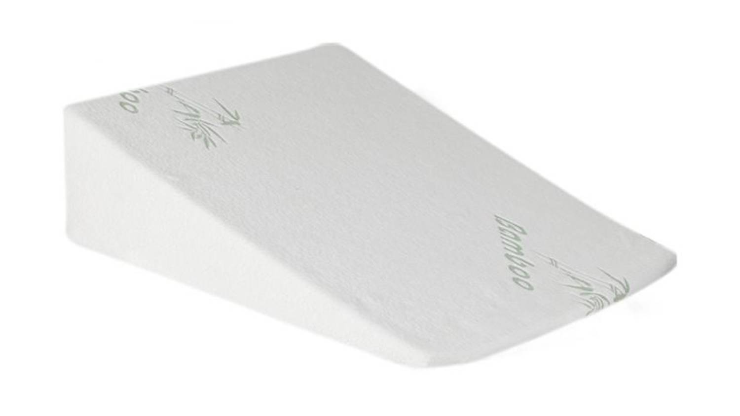 Dreamz Memory Foam Wedge Pillow 61 x 61 x 19cm - White