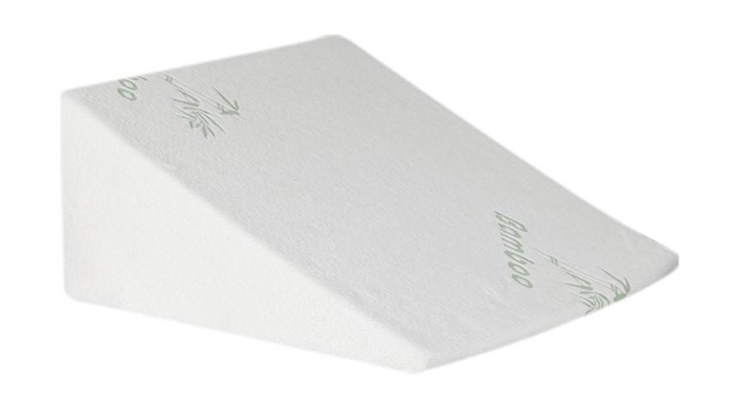 Dreamz Memory Foam Wedge Pillow 61 x 61 x 25cm - White
