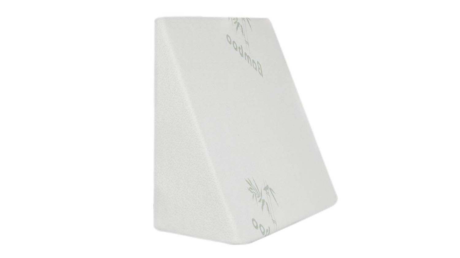 Dreamz Memory Foam Wedge Pillow 61 x 61 x 25cm - White