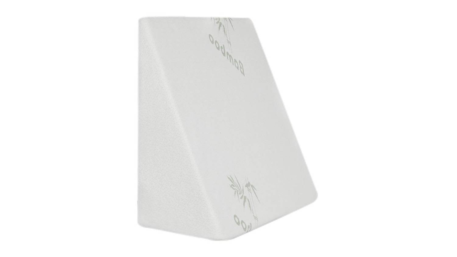 Dreamz Memory Foam Wedge Pillow 61 x 61 x 30cm - White