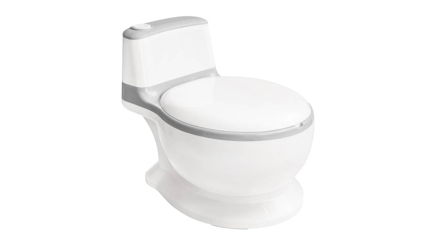 Bopeep Discreet Training Potty with Scrub Brush - Grey