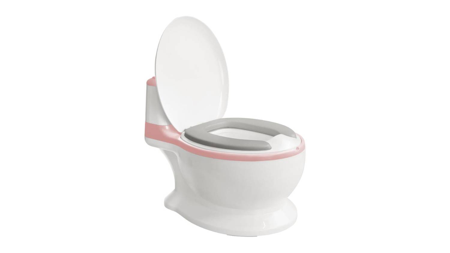 Bopeep Discreet Training Potty with Scrub Brush - Pink