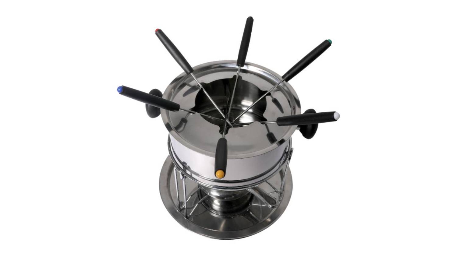 Toque Classic Staineless Steel Fondue Set 12pcs.