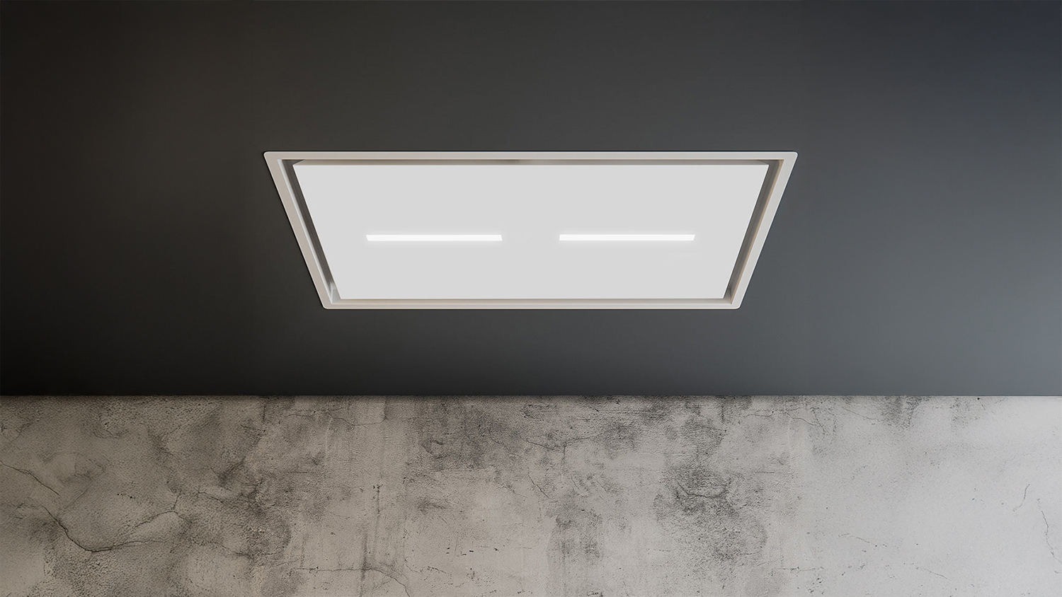 Sirius 120cm In-Ceiling Integrated Rangehood - White (SLT971EMEL)