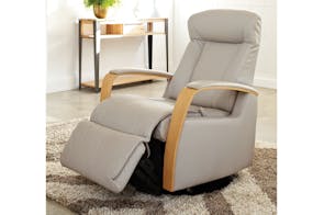Prince Laminate Arm Recliner Chair - Trend Leather - IMG