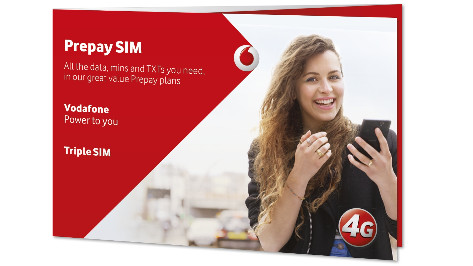 Vodafone Prepay Triple SIM Pack Harvey Norman New Zealand