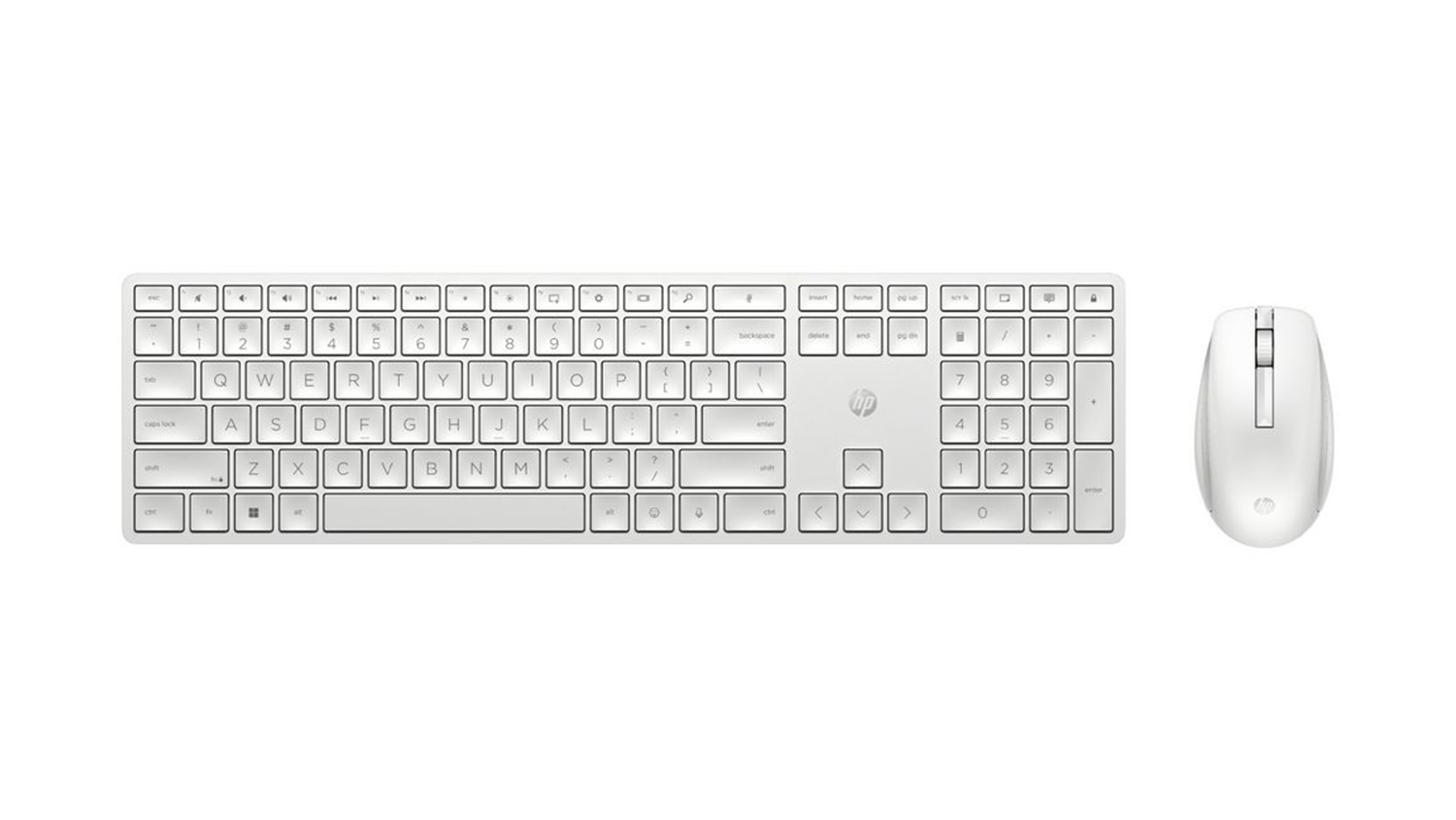 HP 650 Wireless Keyboard & Mouse Combo - White (4R016AA)