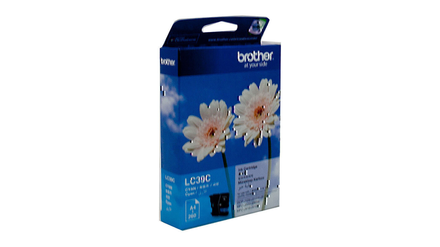 Brother LC39 Cyan Printer Ink Cartridge